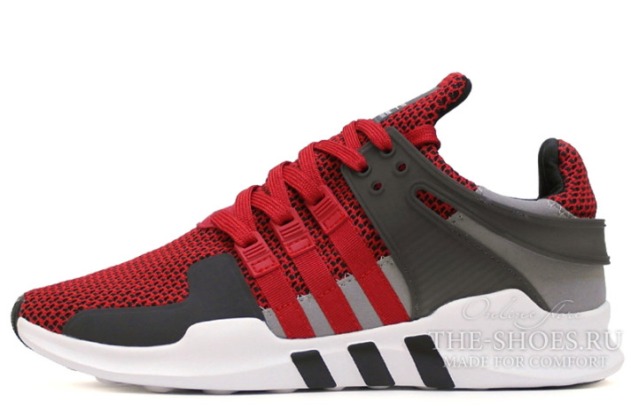 Кроссовки ADIDAS Equipment Support Adv Red Gray BA8327 красные