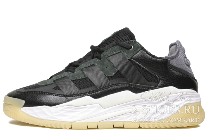 Кроссовки Adidas Niteball Black Cloud White FV4848 черные