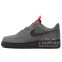 Кроссовки Мужские Nike Air Force 1 Low Winter Anthracite Black Red