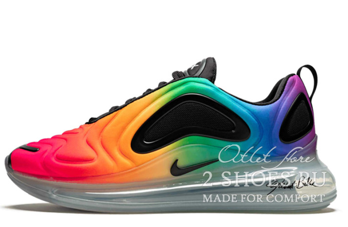 Кроссовки Nike Air Max 720 Be True Pride CJ5472-900 разноцветные