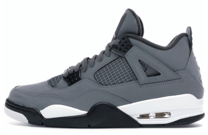 Кроссовки Nike Air Jordan 4 (IV) Cool Grey 308497-007 серые