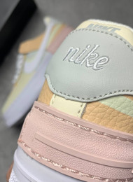 Кроссовки Nike Air Force 1 Low Shadow White Spruce Aura живое фото 4