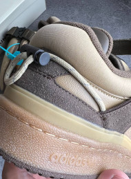 Кроссовки Adidas Forum Buckle Low Bad Bunny Brown живое фото 4