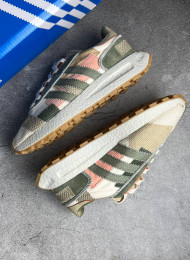Кроссовки Adidas Retropy E5 Green Brown живое фото 1